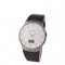 SKAGEN RADIOKONTROLLERET HERREUR I TITANIUM M/SORT L�DERREM