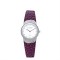 Skagen dameur i st�l med l�derrem